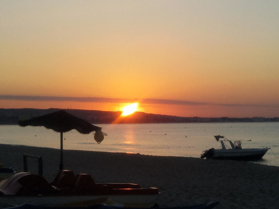 Morgens wenn die Sonne aufgeht Hotel Paradis Palace