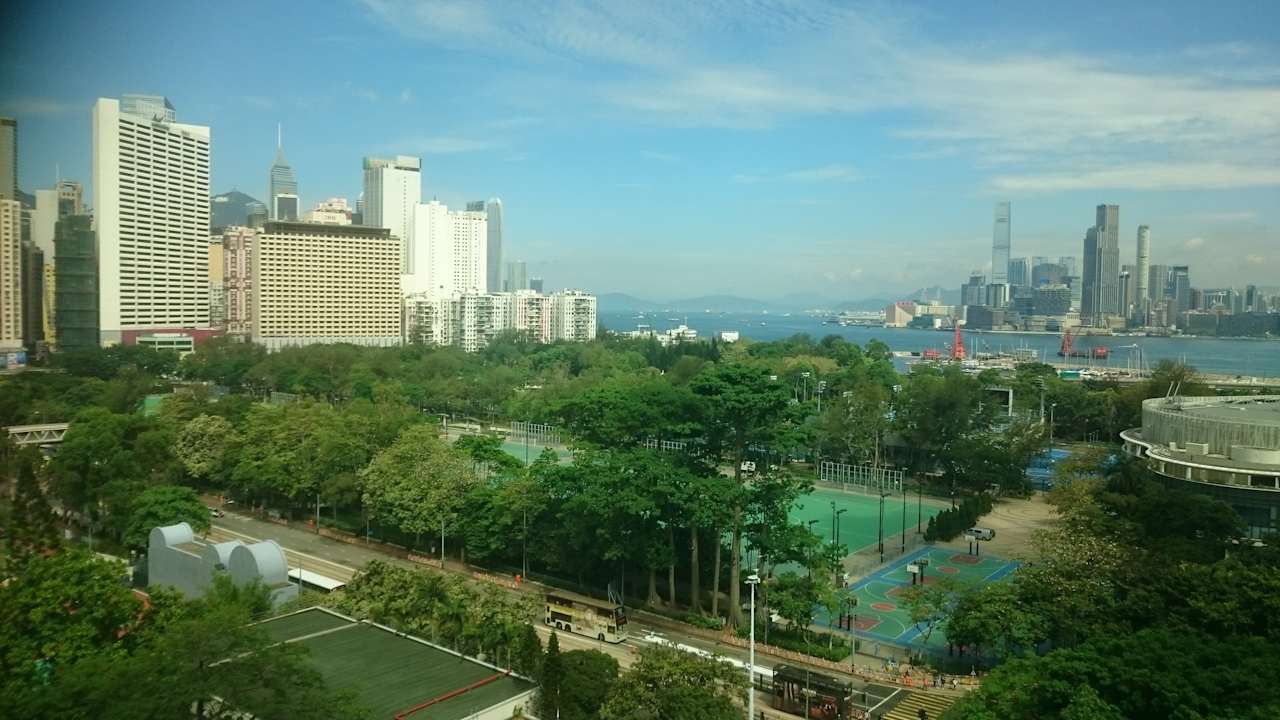 Ausblick Metropark Hotel Causeway Bay Hong Kong