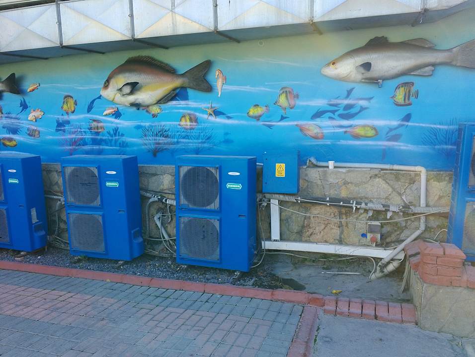 Gartenanlage Beach Club Doganay