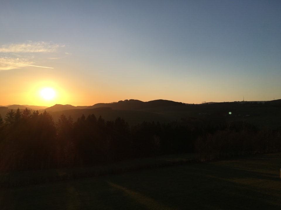 Ausblick Berghotel Hoher Knochen