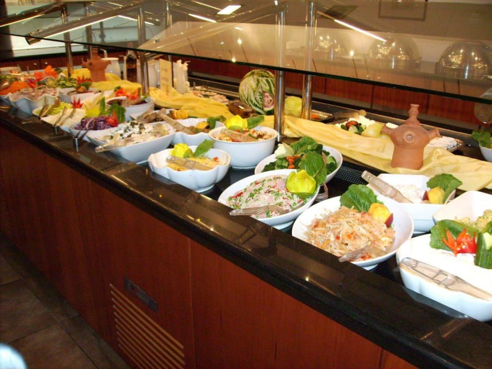 Salatbuffet Atlantica Marmari Beach