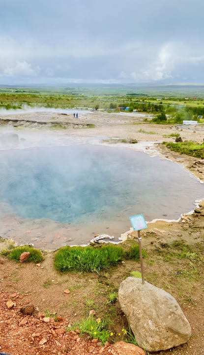 Ausblick Hotel Geysir