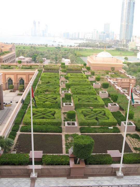 Vom Zimmer aus Emirates Palace Mandarin Oriental