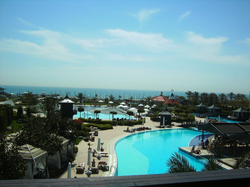 Blick vom Balkon Limak Lara Deluxe Hotel & Resort
