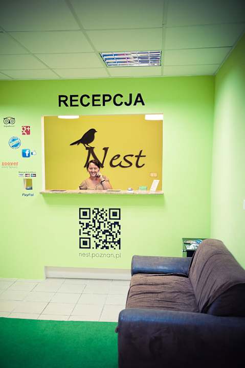 Recepcja Privatzimmer Nest Nocleg Poznań