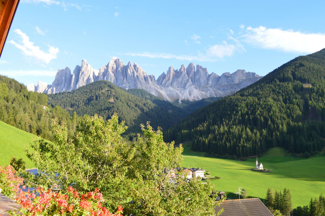 Blick vom Balkon Oberkantiolhof
