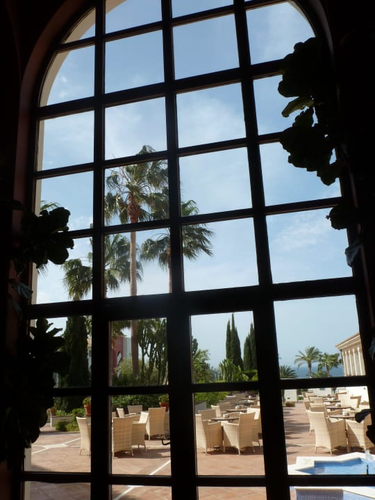 Blick aus der Halle Fuerte Conil-Resort