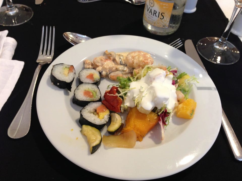 Abendessen  Hipotels Playa la Barrosa