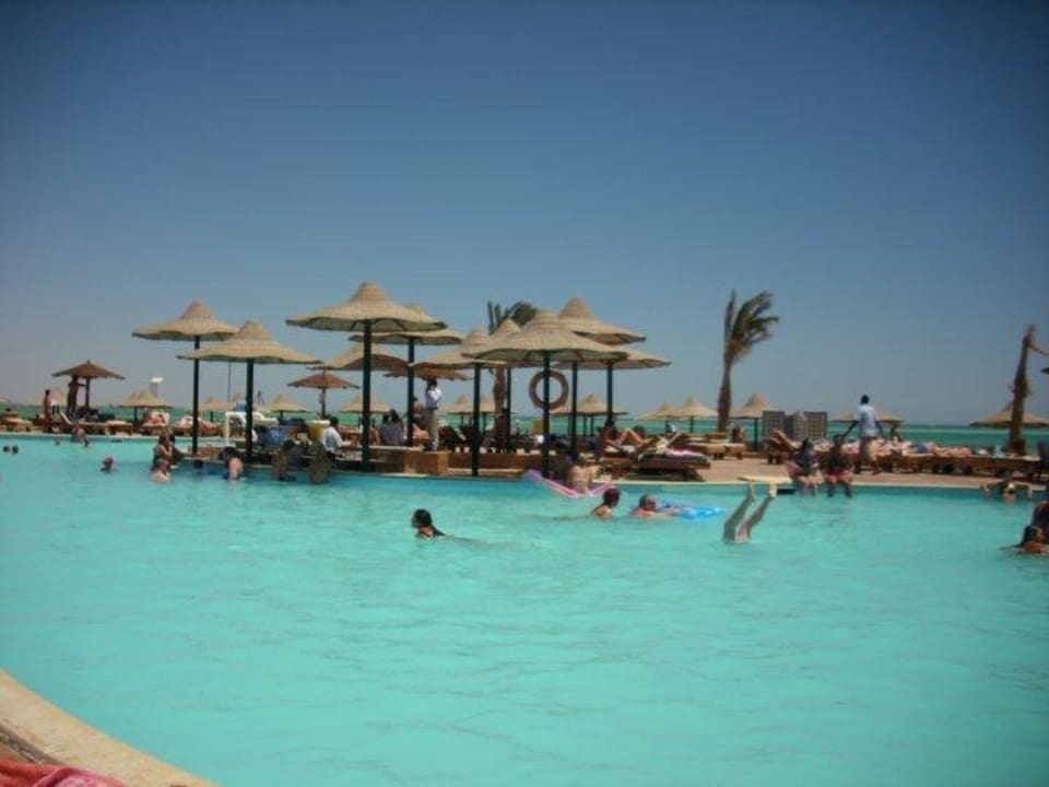 Pool at the beach Riviera Aqua Park Resort