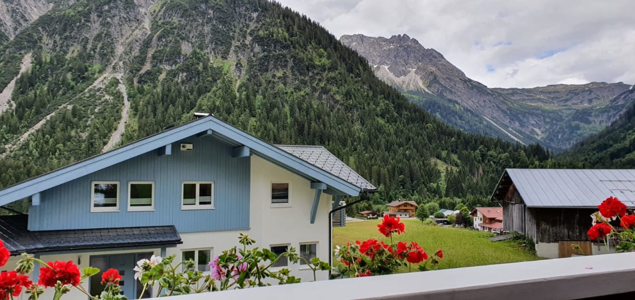 Ausblick Haus Alpenecho