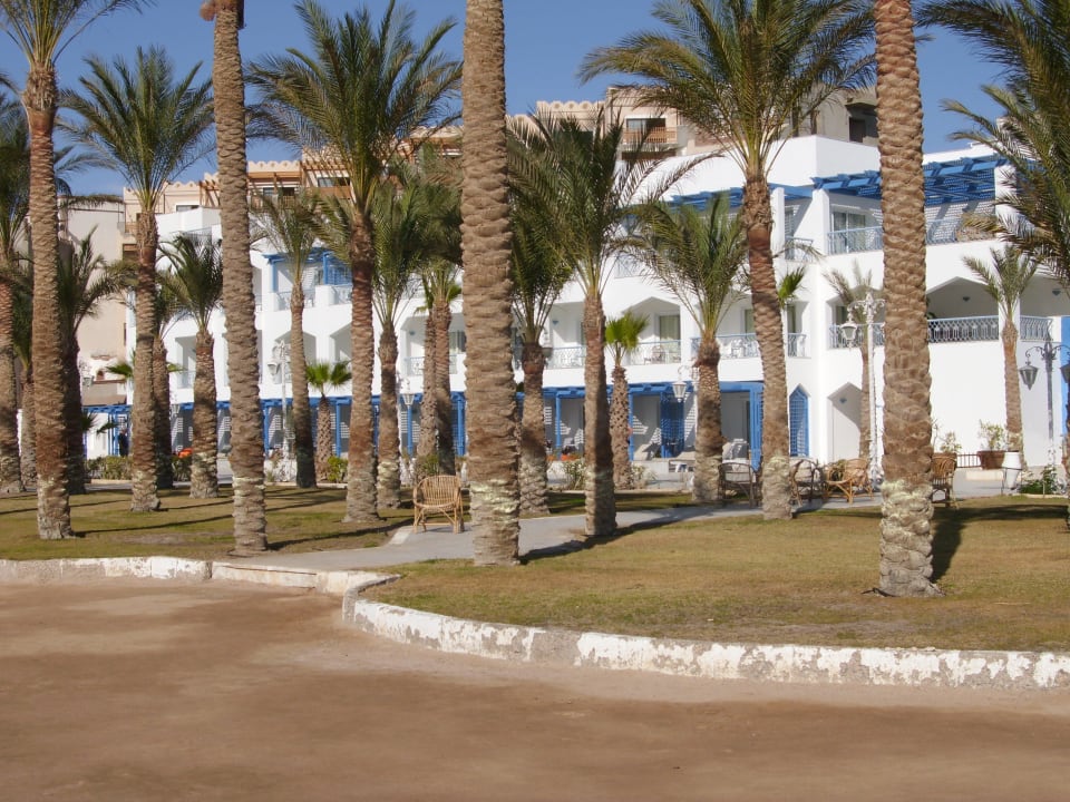 Blick auf Haus 900 ( am besten ) The Grand Hotel Hurghada