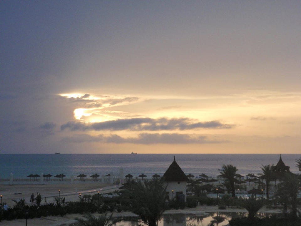 Sonnenuntergang Hotel Riu Karamboa