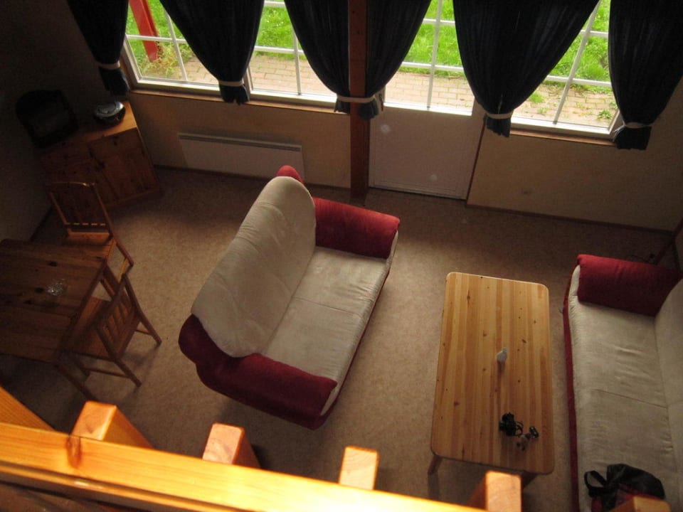 Blick von oben in den Raum  Camping- und Ferienpark Markgrafenheide