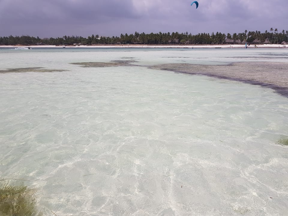 Vom Wasser aus, der Blick zu Hotel Neptune Paradise Beach Resort & Spa