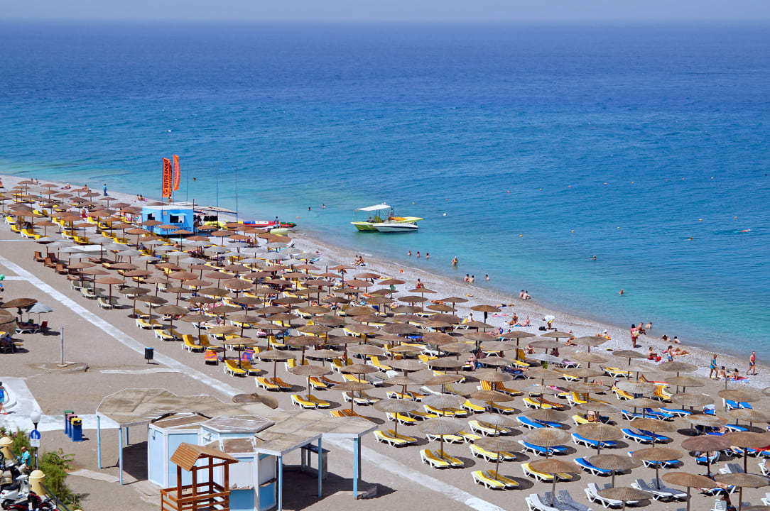 Ausblick Ibiscus Hotel Rhodos