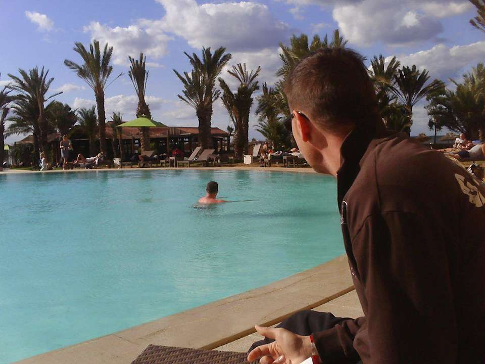Ausblick vom Zimmer Hotel Rosa Beach