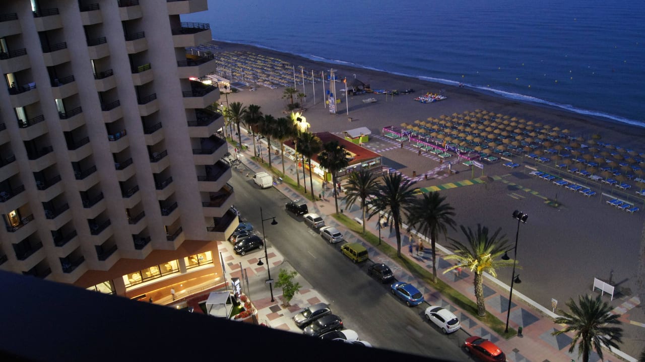 Aussicht am Abend Meliá Costa del Sol