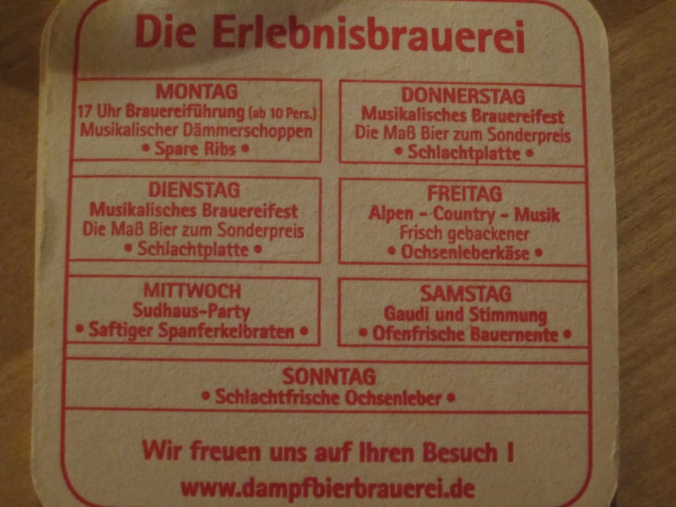 Dampfbierbrauhaus Landhaus Berktold