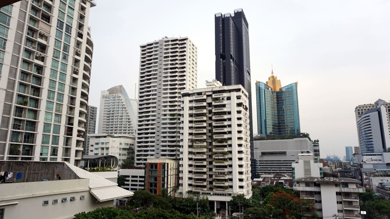 Ausblick Grand Mercure Bangkok Asoke Residence