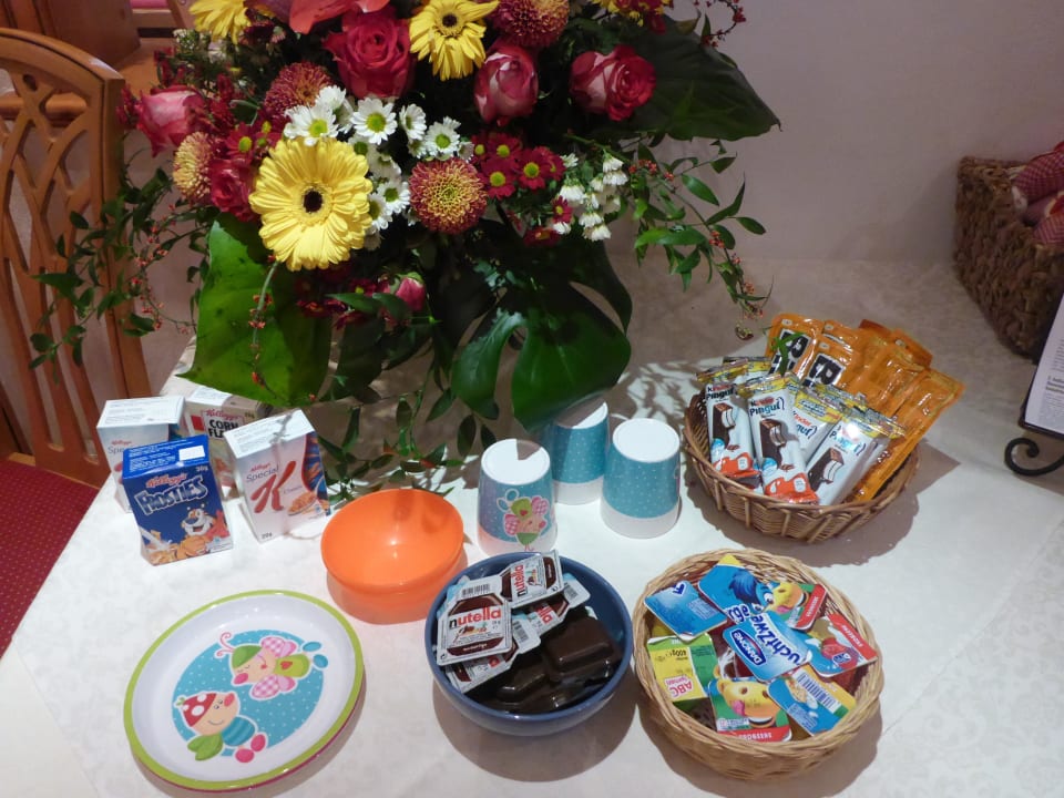 Extra Kinderfrühstücks Ecke  Wellnesshotel Forsthaus Auerhahn