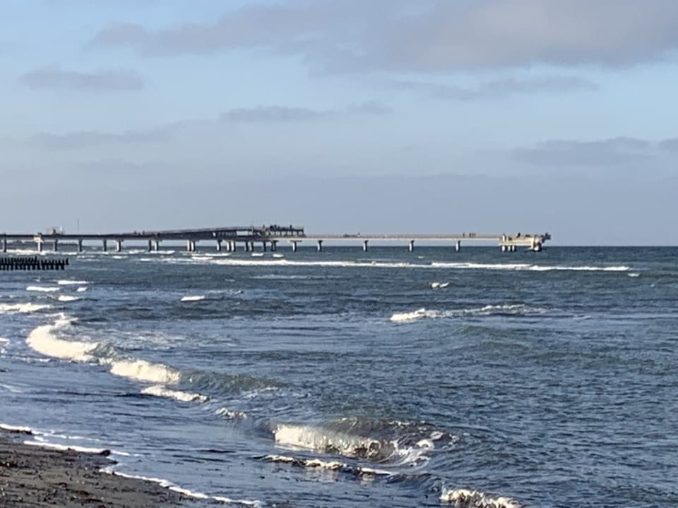 Außenansicht Bretterbude Heiligenhafen