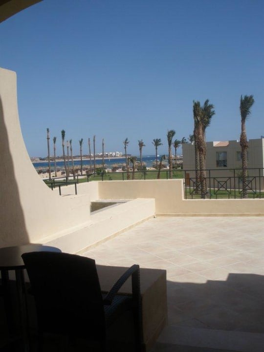 Balkon in den 3000er Zimmern Cleopatra Luxury Resort Makadi Bay