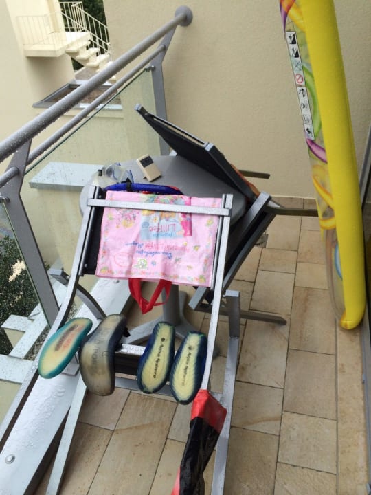 Kleiner Balkon Standard junior suite Valamar Parentino Hotel