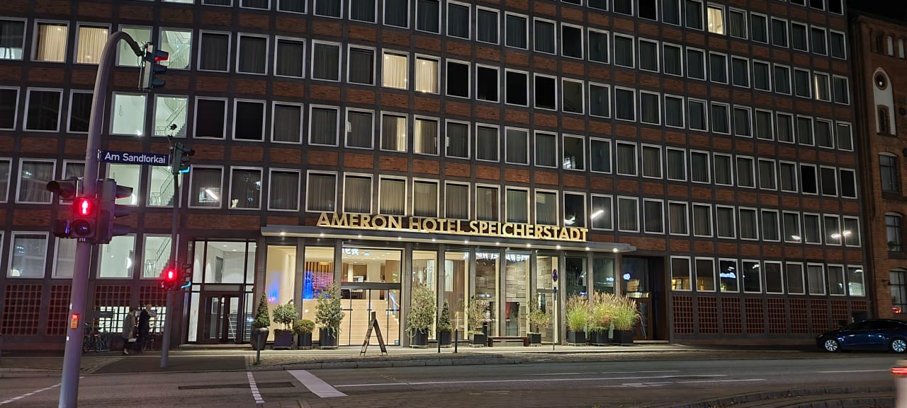Außenansicht AMERON Hamburg Hotel Speicherstadt