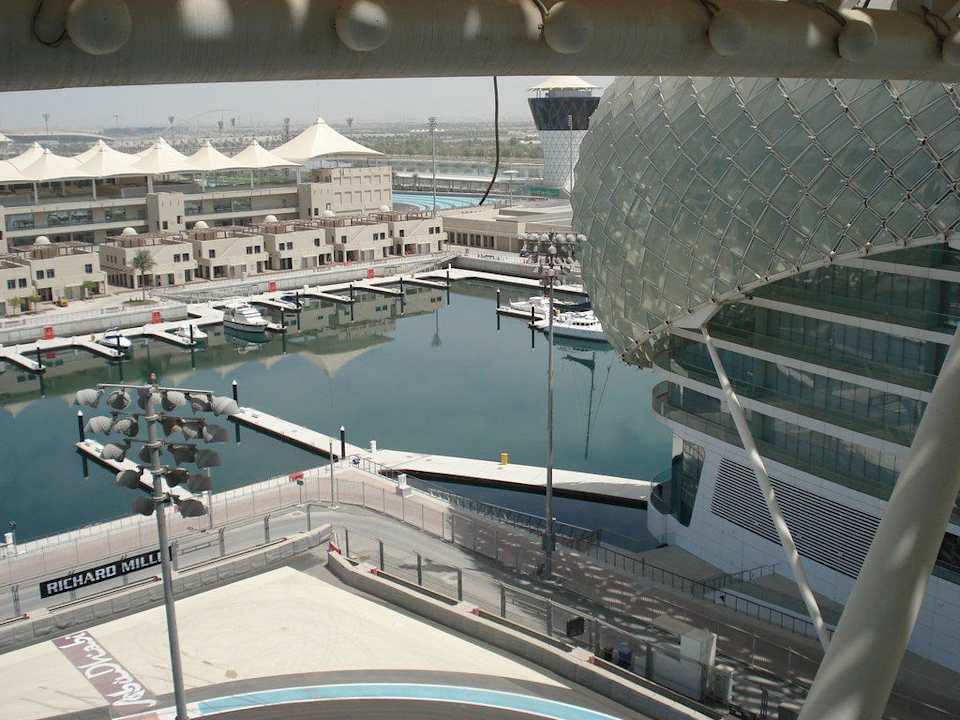 Ausblick vom Zimmer W Abu Dhabi - Yas Island