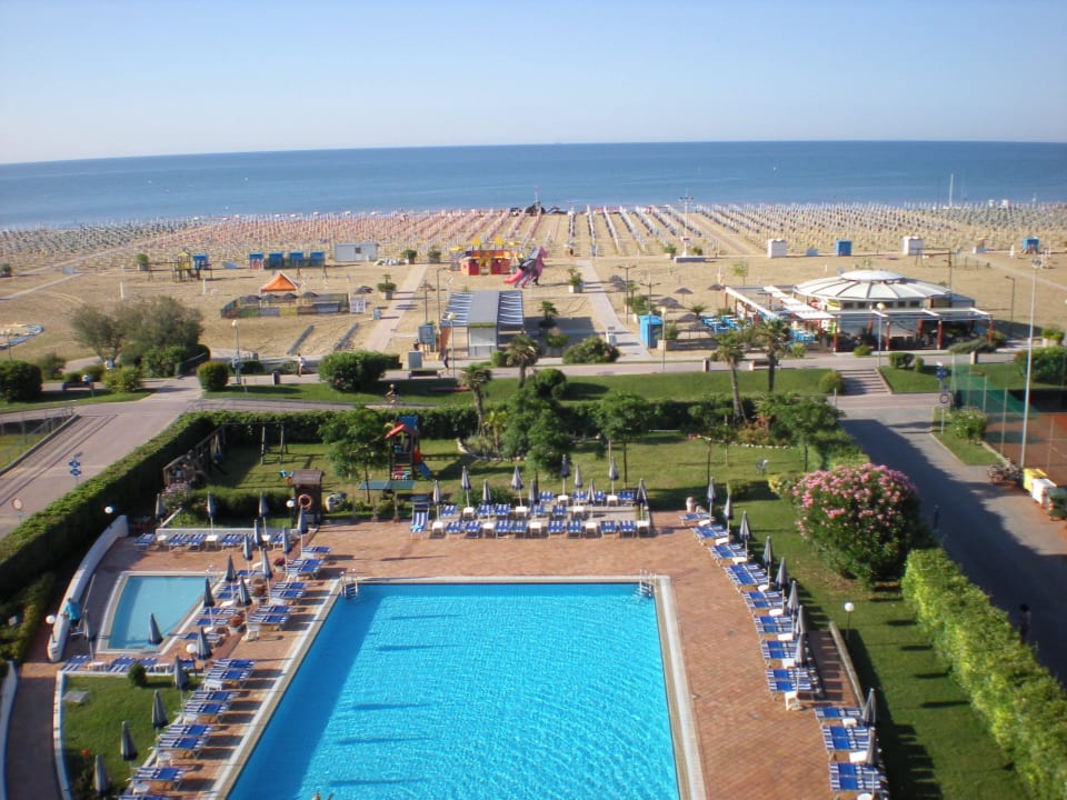 Ausblick von unserem Balkon Royal