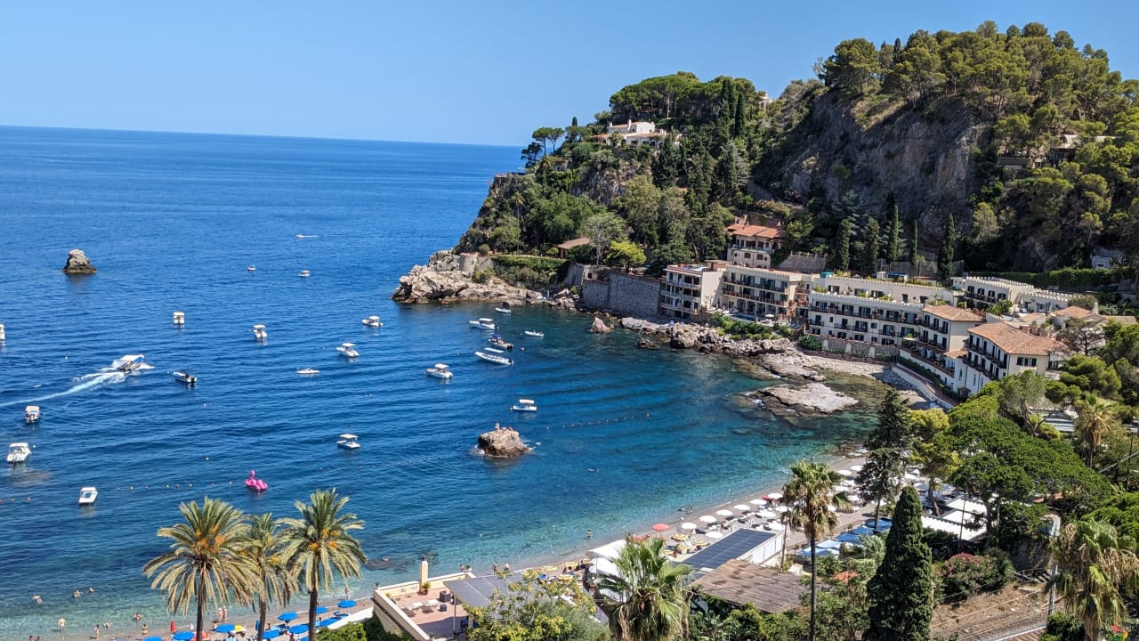 Ausblick Hotel Baia Azzurra
