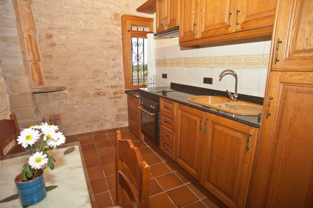 Küche - Appartement Finca Es Carbó