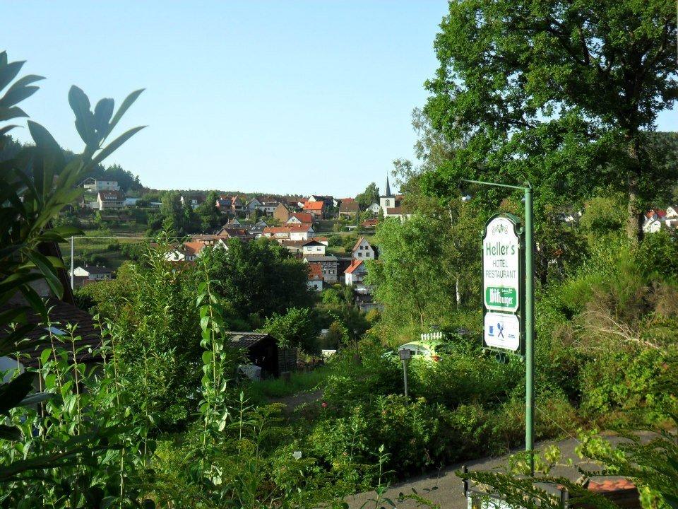 Zimmersicht Waldhotel Heller