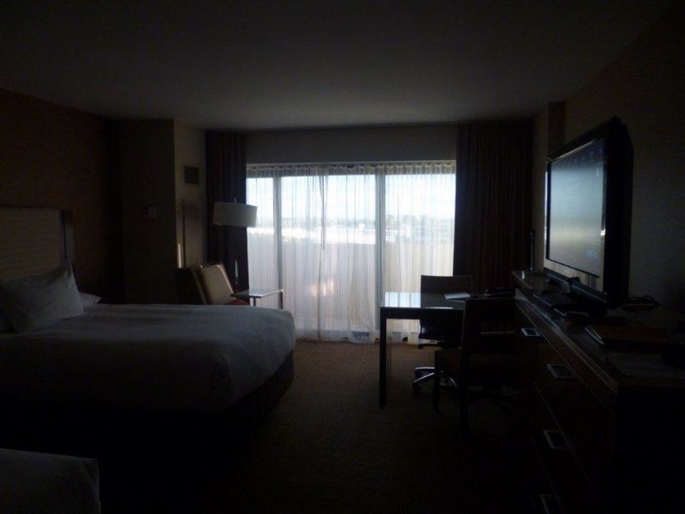 Blick zum Balkon Hotel Hyatt Regency O'Hare