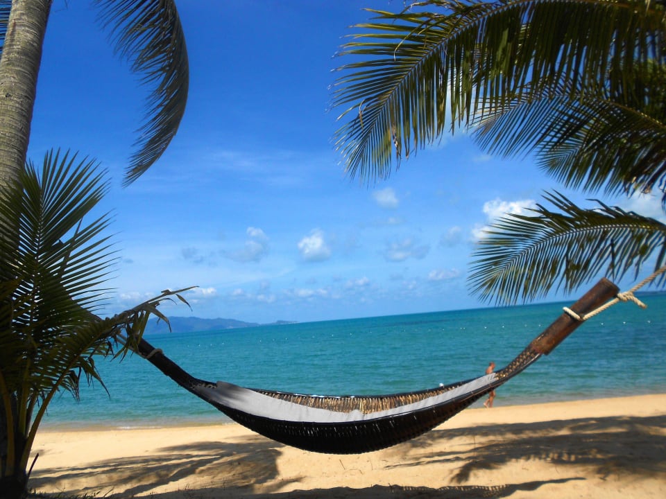 Hängematte am Strand Santiburi Koh Samui