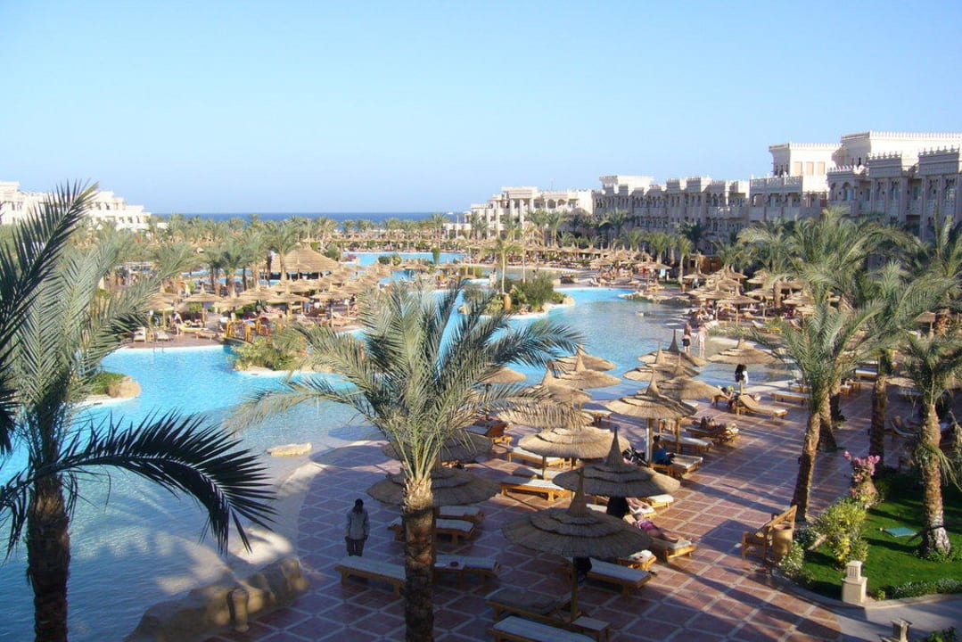 Blick vom Zimmer Pickalbatros Palace Resort