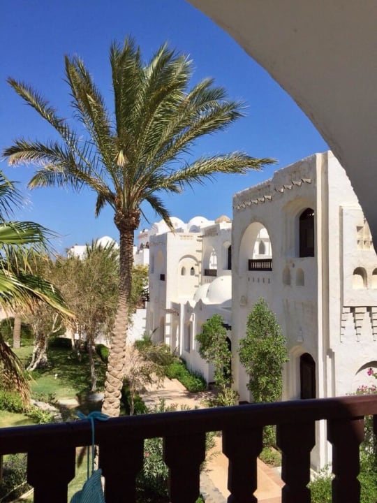 Ausblick von einem Balkon Arabella Azur Resort