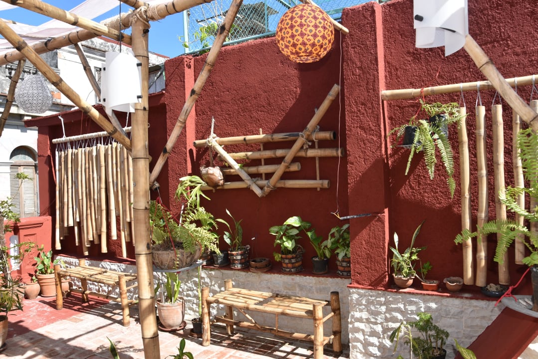 Terrasse Hostal Calle Habana