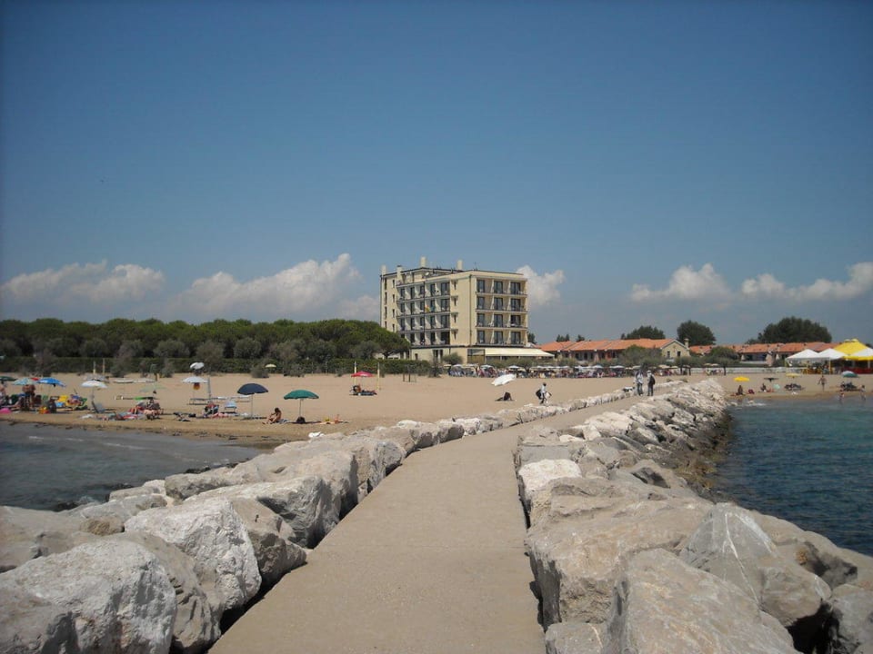 Hotel vom Strand aus Hotel Fenix