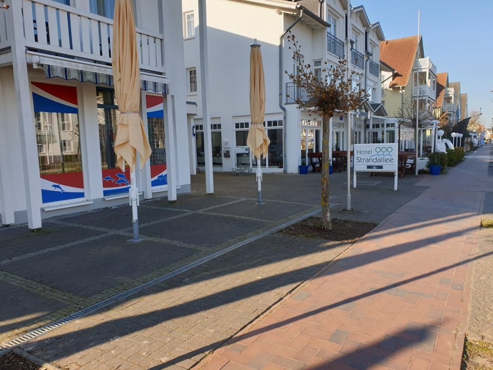 Außenansicht R&R Hotel Strandallee