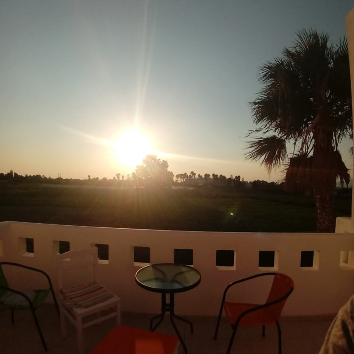 Ausblick Bouradanis Village Hotel