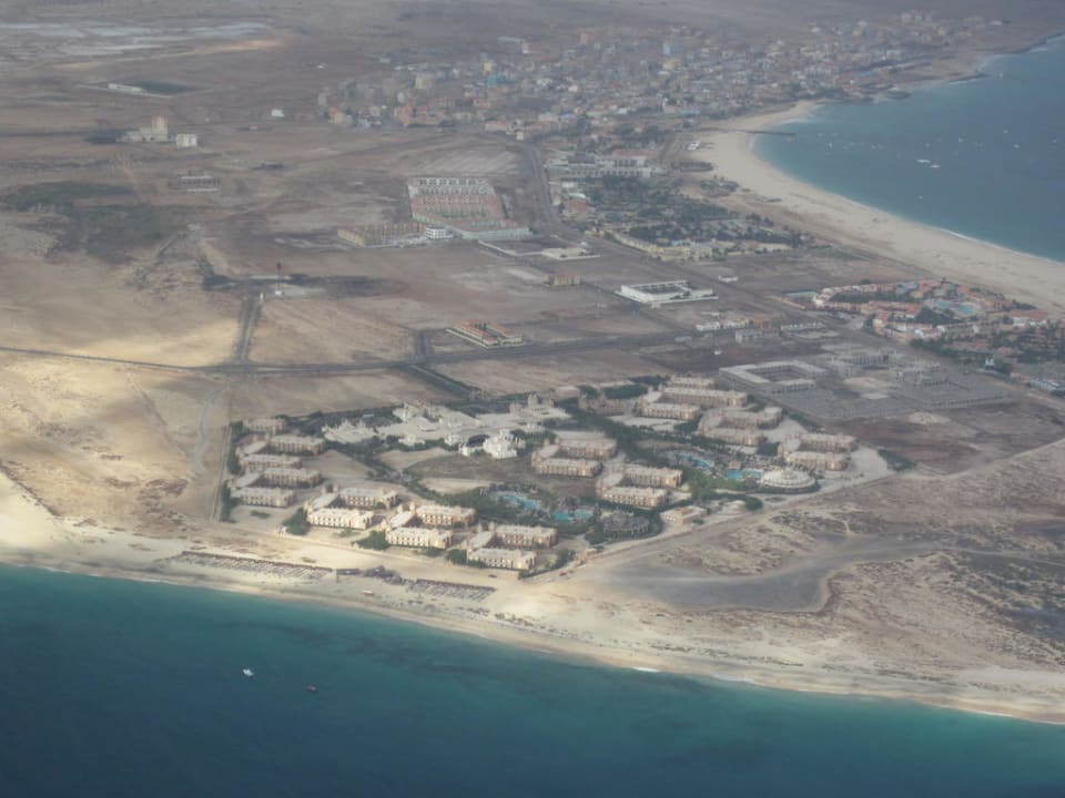 Hotelanlage von oben Hotel Riu Funana