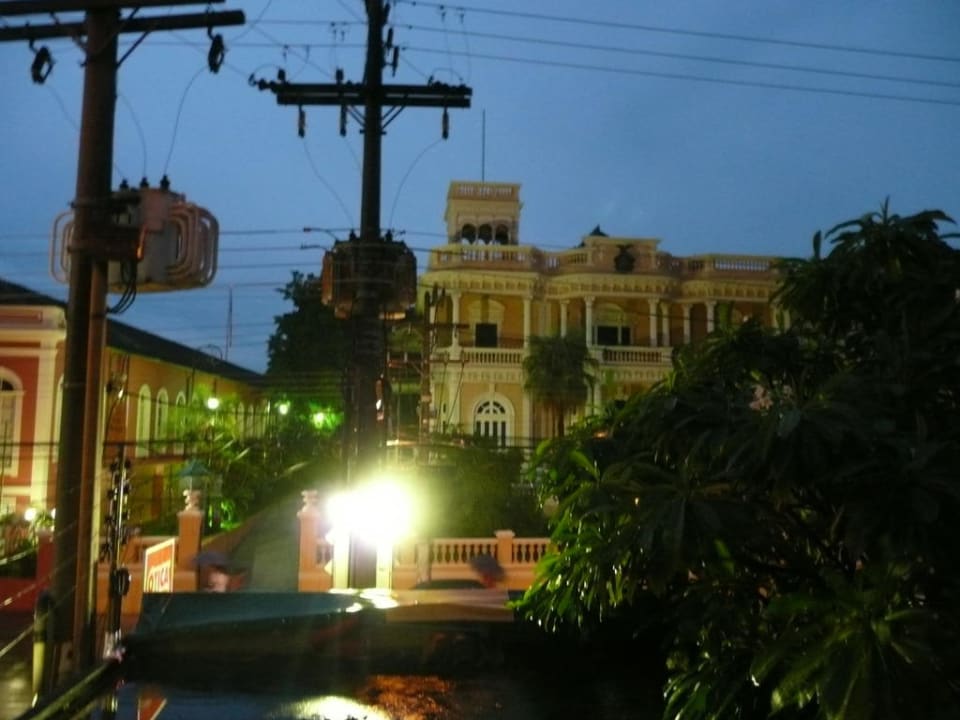 Ausblick von der Lodgia 1. OG Pousada Rio Negro Guesthouse