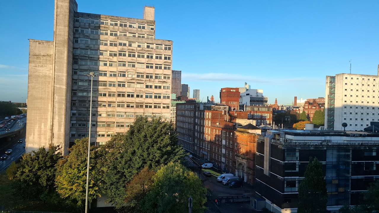 Ausblick Manchester Marriott Hotel Piccadilly