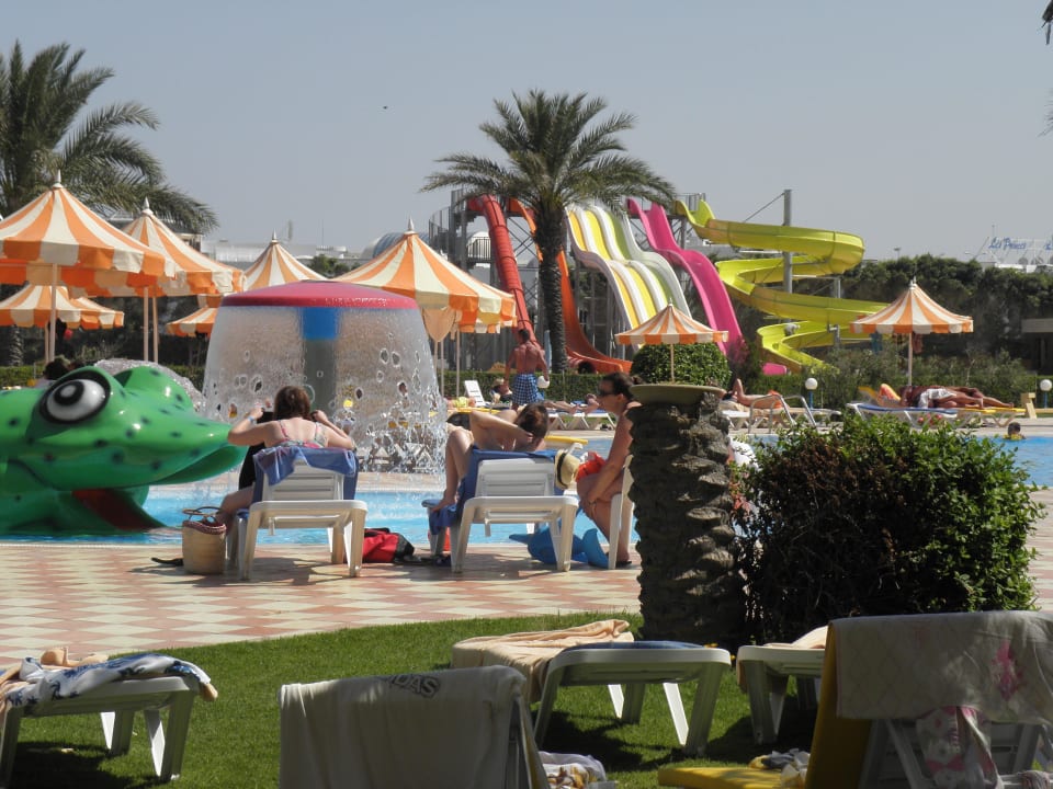 Rutsche noch nicht fertig (24.06.2014) Nour Palace Resort & Thalasso