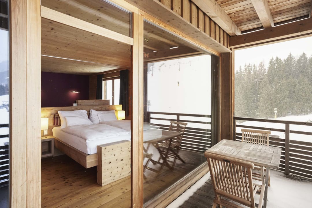 Zimmer Holzhotel Forsthofalm