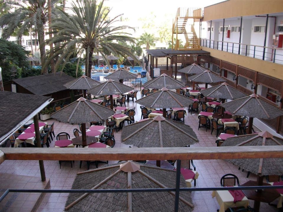 Außenteil vom Restaurant  Maritim Playa