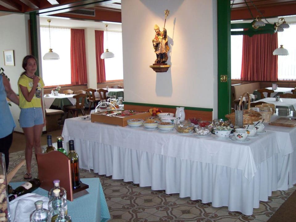 Speisesaal-Frühstücksbüffet Hotel Gasthof Scheer
