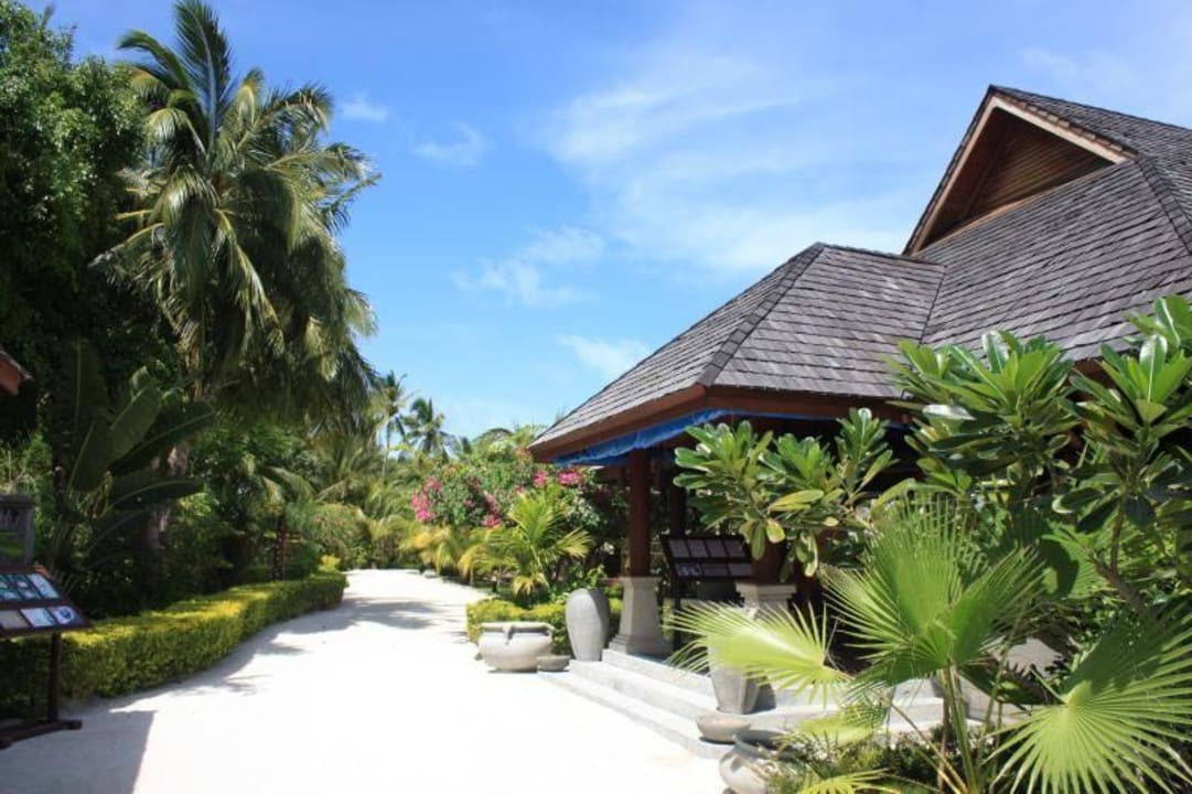 Rezeptions-Gebäude und Anlage Sun Siyam Olhuveli