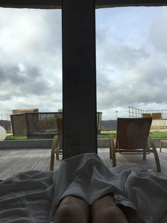 Ausblick Wellnessbereich Mawell Resort